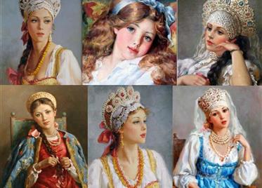 俄罗斯人关于俄罗斯美女的审美标准演变